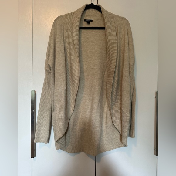 Tan/cream, cardigan, size large - Picture 1 of 3